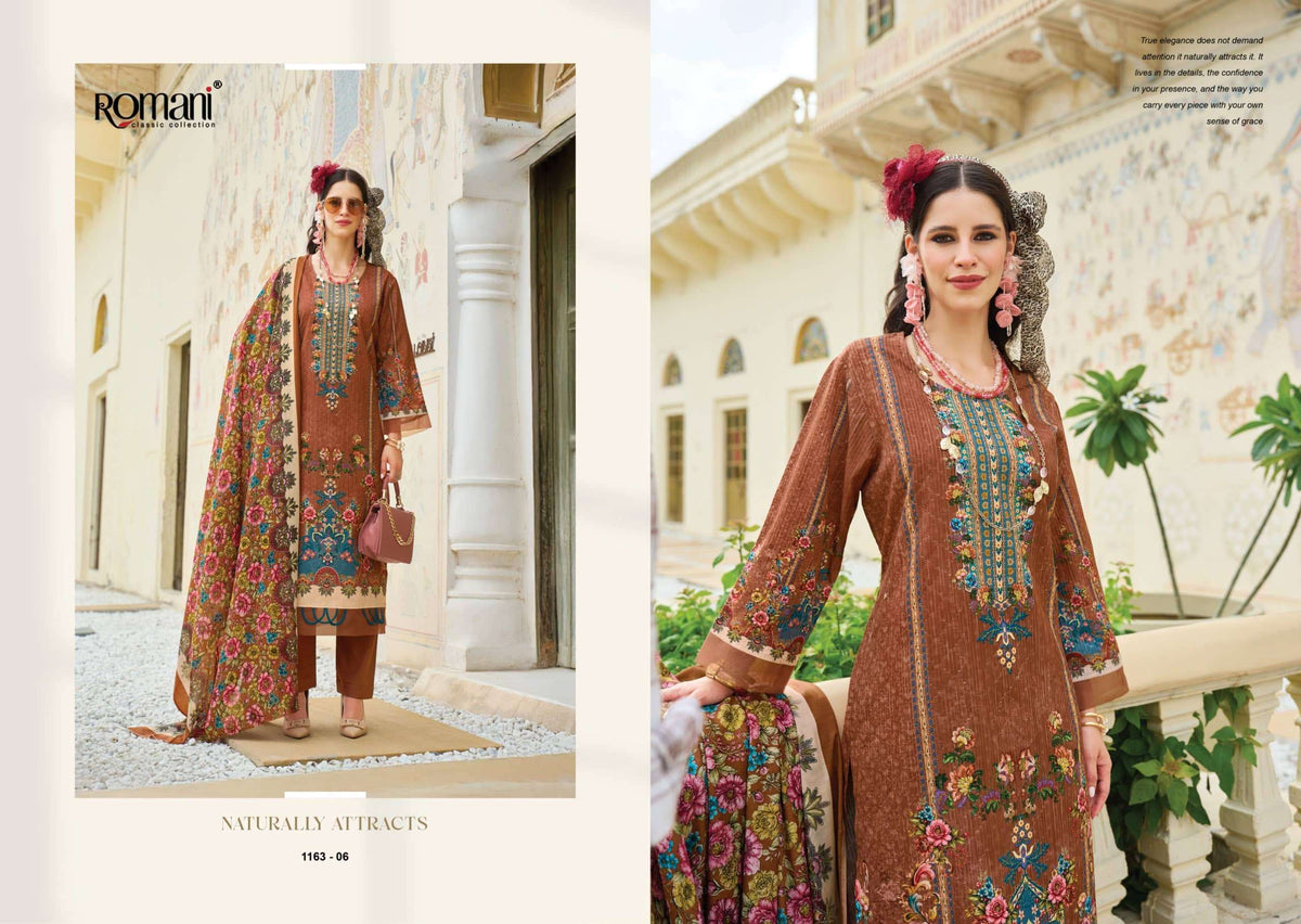 Romani Nafisa Vol-3 Cotton Digital Printed Pakistani Salwar Suit