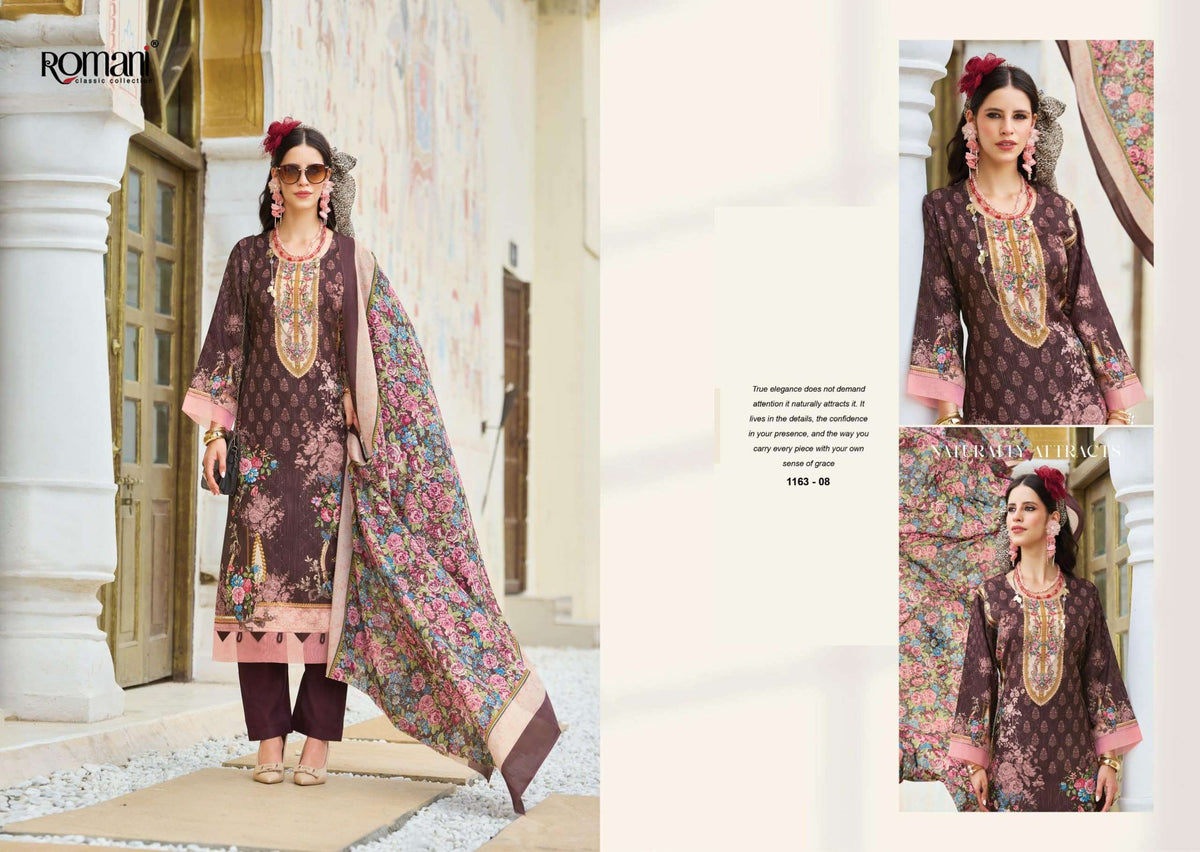 Romani Nafisa Vol-3 Cotton Digital Printed Pakistani Salwar Suit