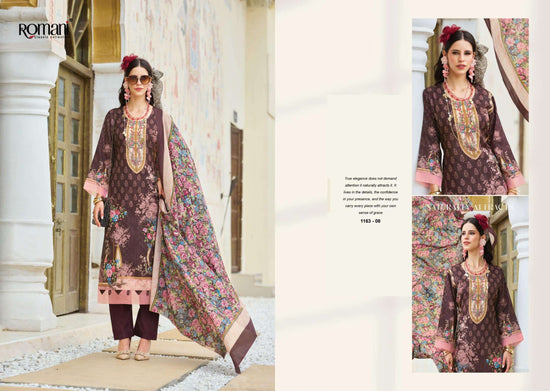 Romani Nafisa Vol-3 Cotton Digital Printed Pakistani Salwar Suit