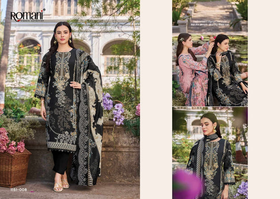 Romani Needle Wonder Vol 13 Cotton Dress Material - Amrah Wholesale