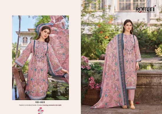 Romani Needle Wonder Vol 13 Cotton Dress Material - Amrah Wholesale