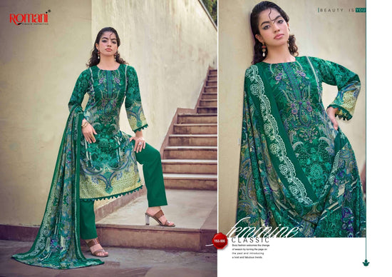 Romani Needle Wonder Vol 14 Premium Soft Cotton Dress Material - Amrah Wholesale