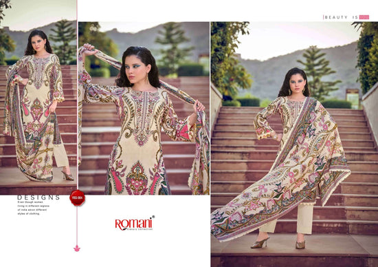 Romani Needle Wonder Vol 14 Premium Soft Cotton Dress Material - Amrah Wholesale