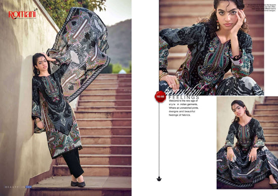 Romani Needle Wonder Vol 14 Premium Soft Cotton Dress Material - Amrah Wholesale