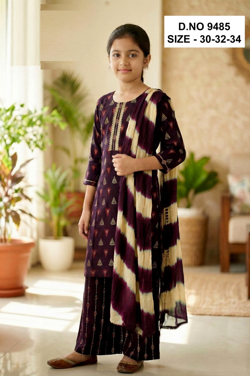 Rubesha Plazo Set 9485