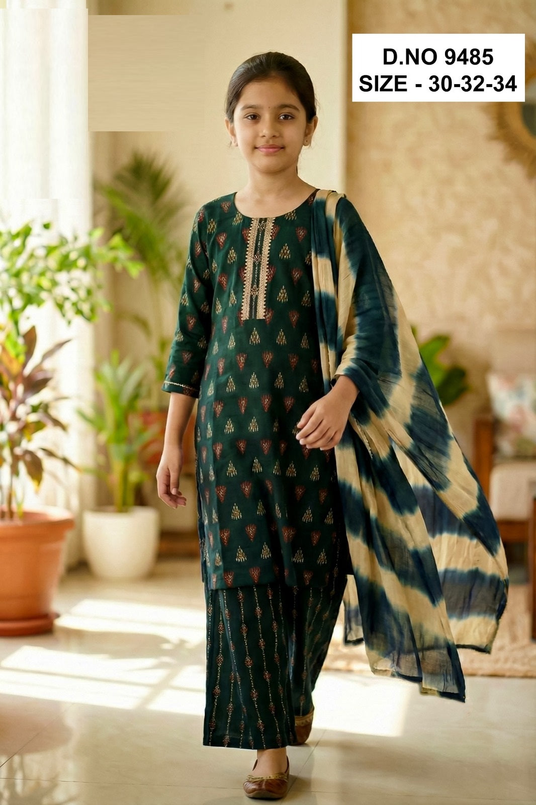 Rubesha Plazo Set 9485