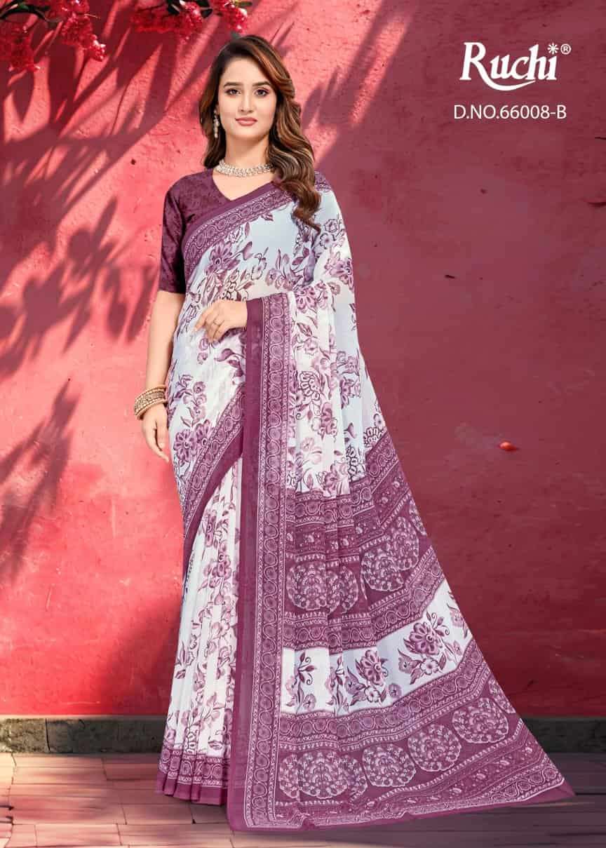 Ruchi Raagini Georgette Saree Collection - Amrah Wholesale