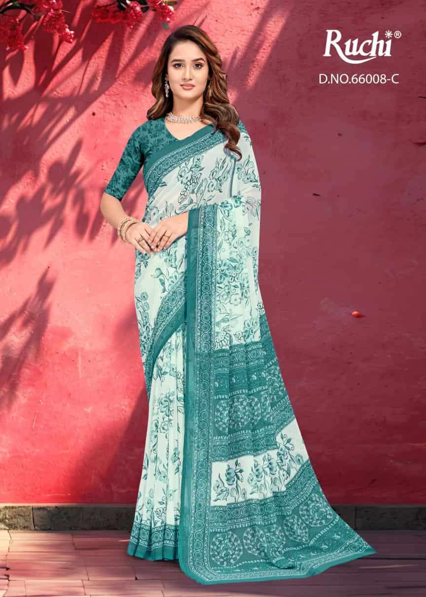 Ruchi Raagini Georgette Saree Collection - Amrah Wholesale