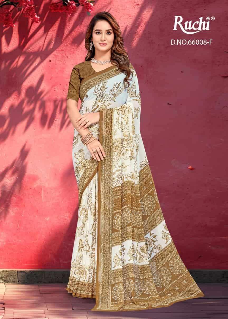 Ruchi Raagini Georgette Saree Collection - Amrah Wholesale