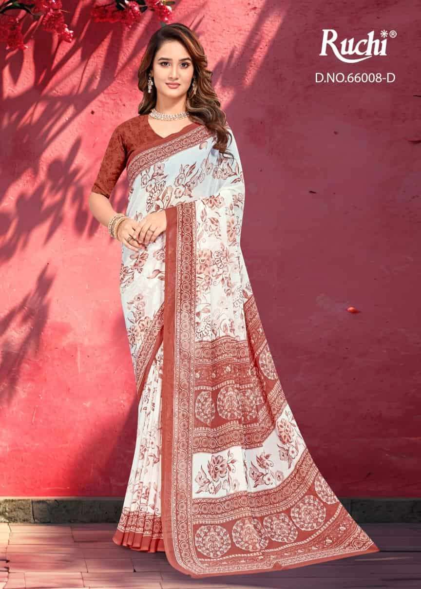 Ruchi Raagini Georgette Saree Collection - Amrah Wholesale