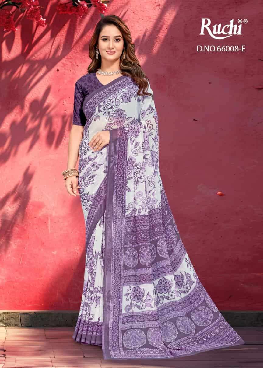 Ruchi Raagini Georgette Saree Collection - Amrah Wholesale