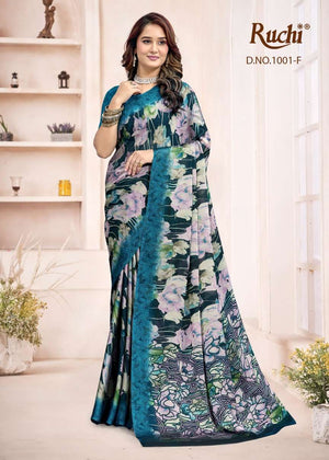 Ruchi Saree Kajari Silk Vol 1 Georgette Silk Saree