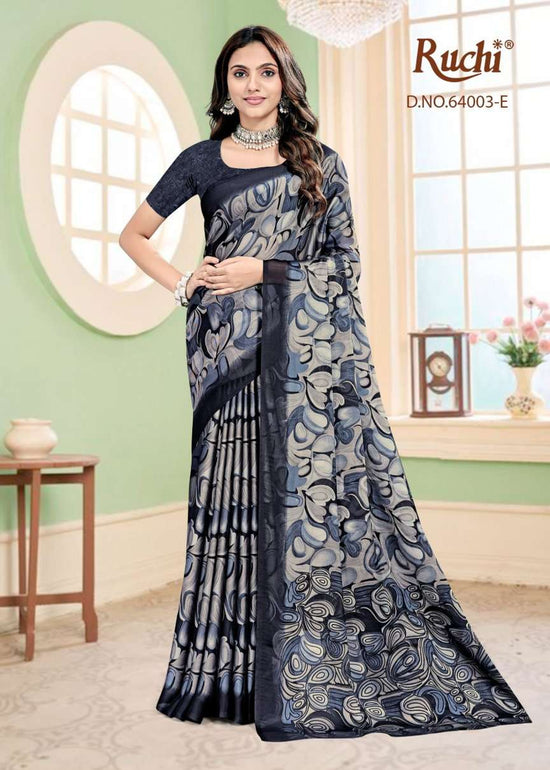 Ruchi Saree Kajari Silk Vol 3 Georgette Silk Saree - Amrah Wholesale