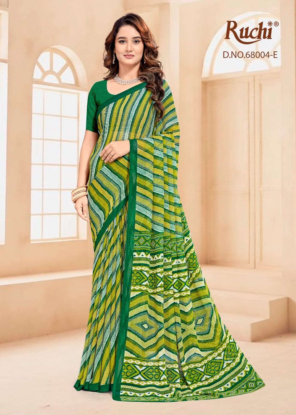 Ruchi Saree Mulberry Silk Vol 1 Silk Georgette Saree