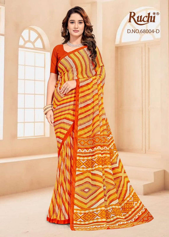 Ruchi Saree Mulberry Silk Vol 1 Silk Georgette Saree