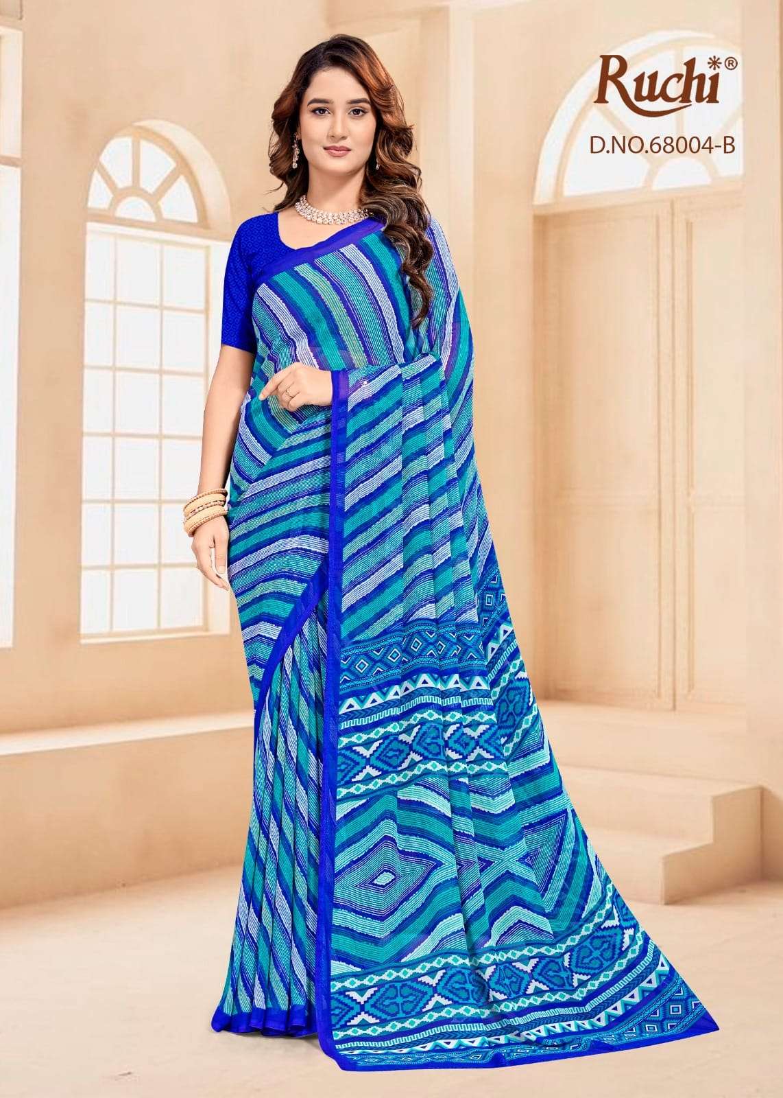 Ruchi Saree Mulberry Silk Vol 1 Silk Georgette Saree