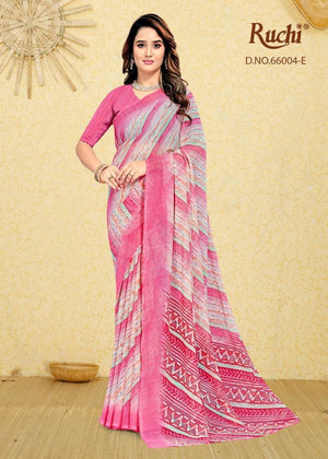 Ruchi Saree Raagini Georgette Vol 58 Georgette Saree Wholesale Collection