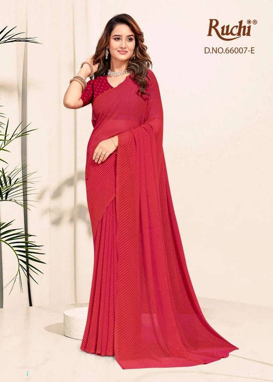 Ruchi Saree Raagini Georgette Vol 61 Premium Georgette Saree Wholesale Collection