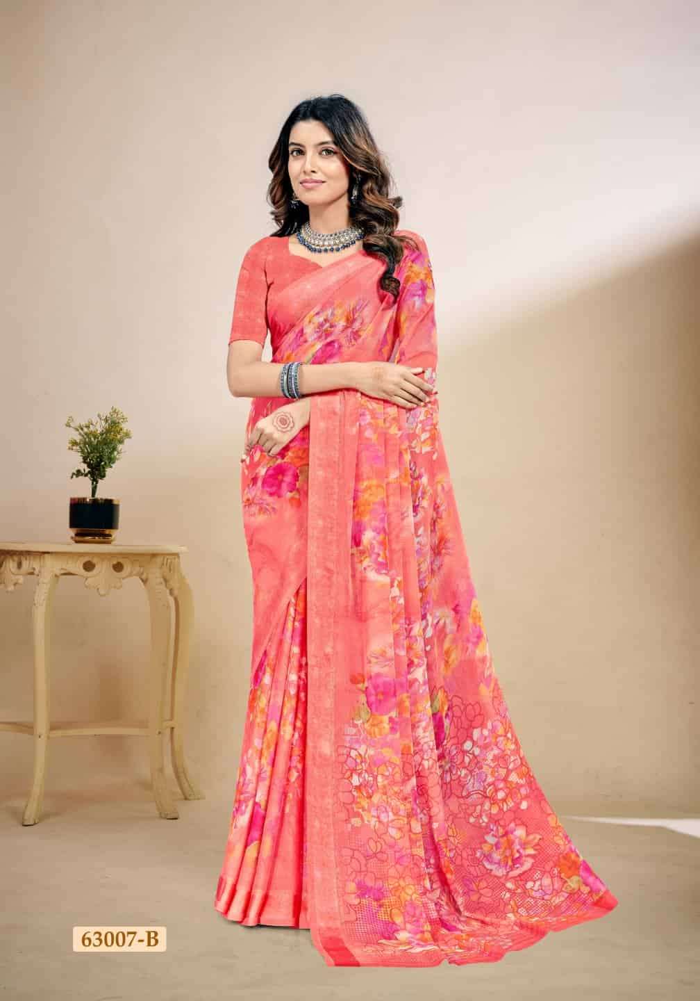 Ruchi Saree Rainbow Vol 8 Chiffon Fancy Saree Collection - Amrah Wholesale