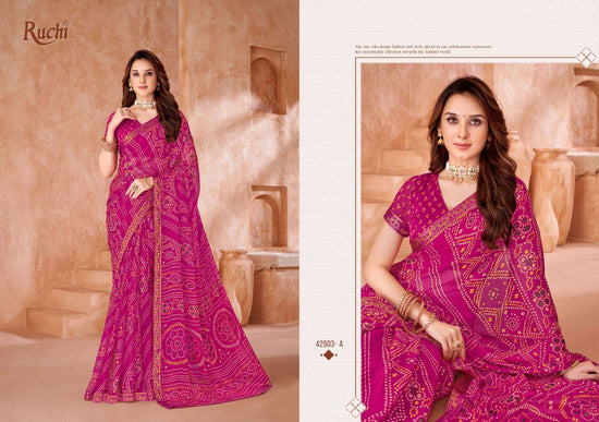 Ruchi Saree Sangini All Hit Designs Fancy Saree Collection