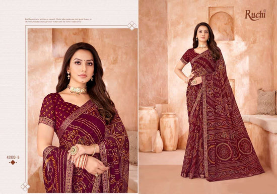 Ruchi Saree Sangini All Hit Designs Fancy Saree Collection