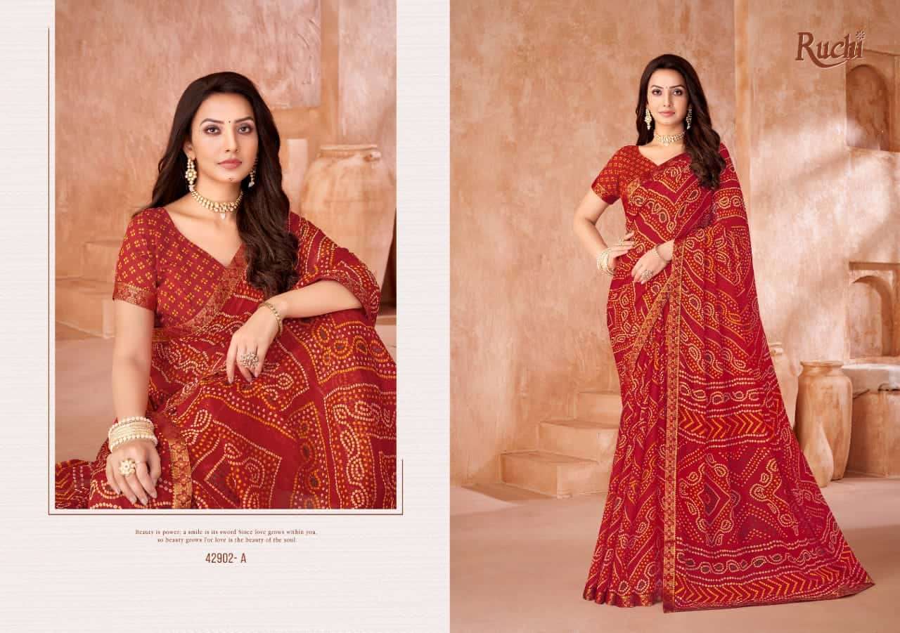 Ruchi Saree Sangini All Hit Designs Fancy Saree Collection