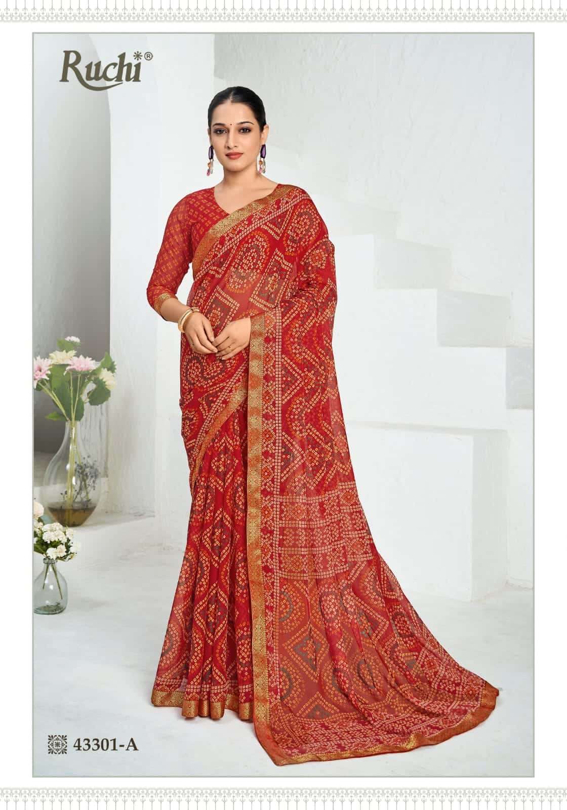 Ruchi Saree Sangini All Hit Designs Fancy Saree Collection