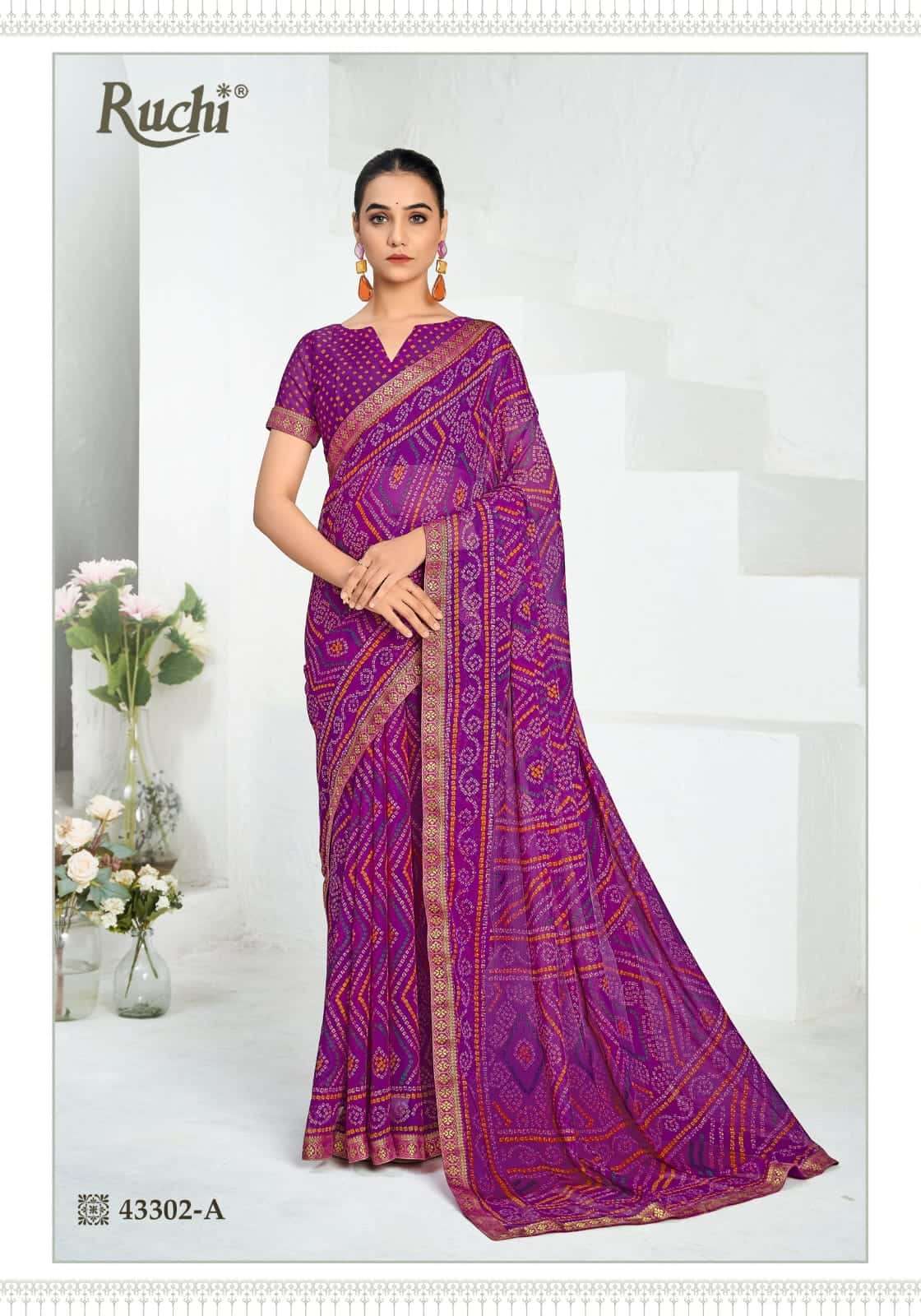 Ruchi Saree Sangini All Hit Designs Fancy Saree Collection