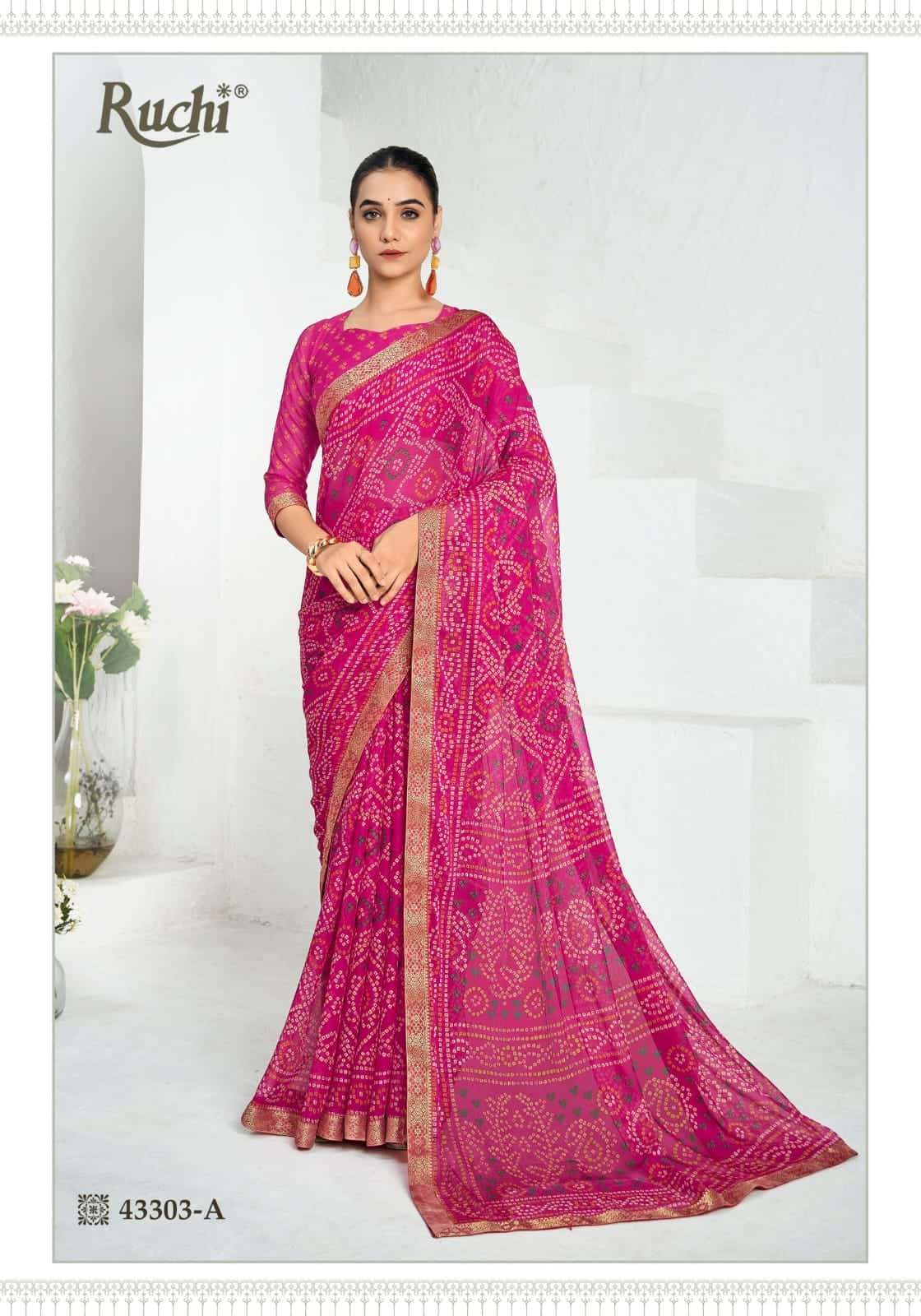 Ruchi Saree Sangini All Hit Designs Fancy Saree Collection