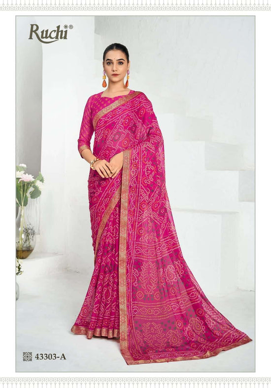 Ruchi Saree Sangini All Hit Designs Fancy Saree Collection