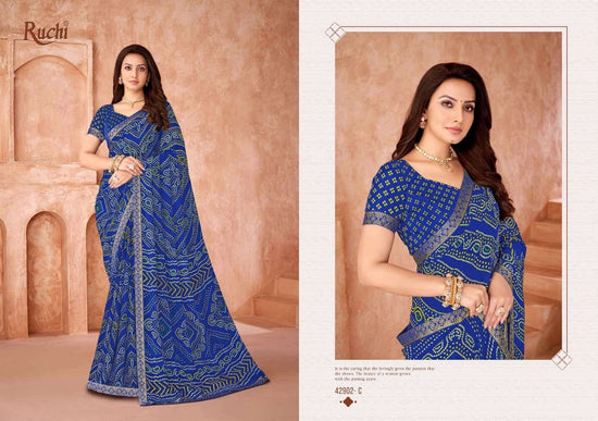 Ruchi Saree Simaya Vol 35 Premium Chiffon Saree Wholesale Collection