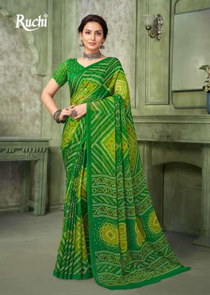 Ruchi Saree Super Star Chiffon Vol 193 Chiffon Saree