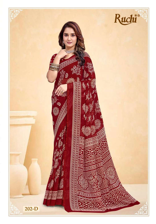 Ruchi Saree Super Star Chiffon Vol 236 Fancy Chiffon Saree Collection