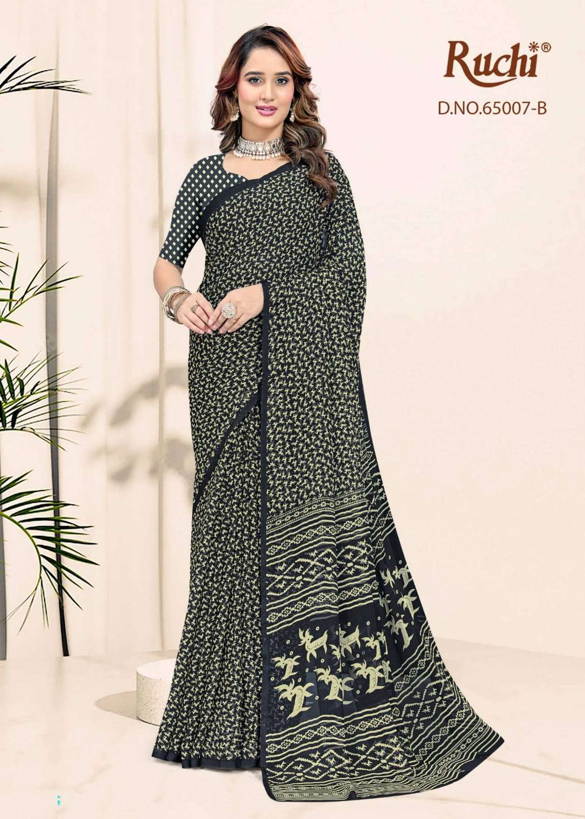 Ruchi Saree Super Star Chiffon Vol 246 Chiffon Saree With Chiffon Blouse - Amrah Wholesale