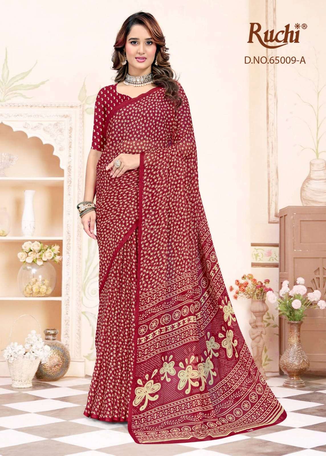 Ruchi Saree Super Star Chiffon Vol 248 Chiffon Saree - Amrah Wholesale
