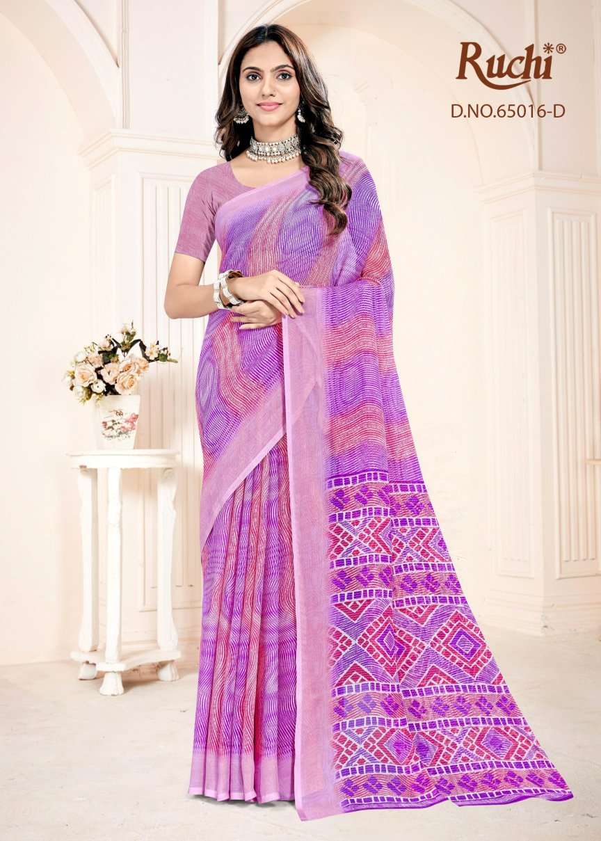 Ruchi Saree Super Star Chiffon Vol 255 Chiffon Saree