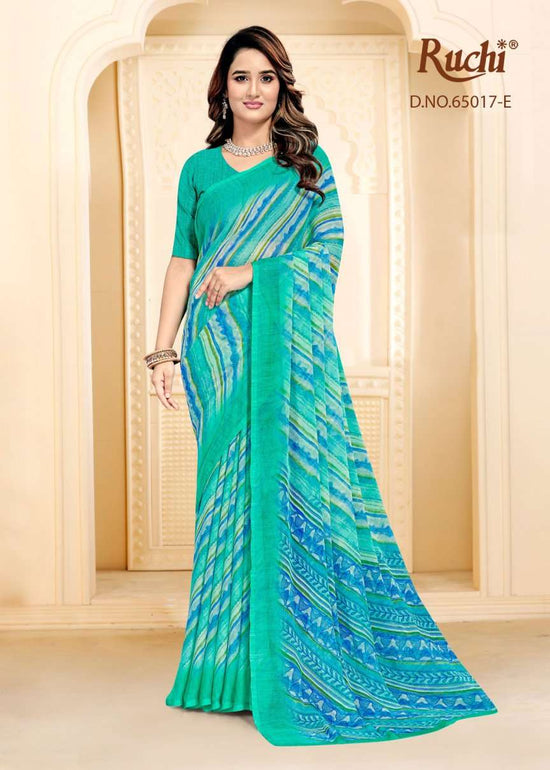Ruchi Saree Super Star Chiffon Vol 256 Chiffon Saree
