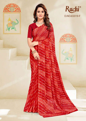Ruchi Saree Super Star Chiffon Vol 258 Chiffon Saree
