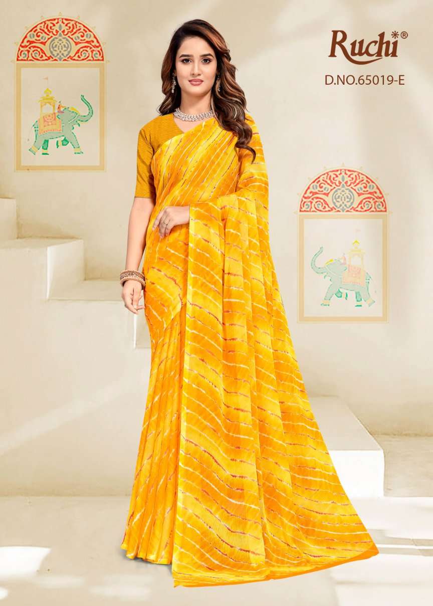 Ruchi Saree Super Star Chiffon Vol 258 Chiffon Saree