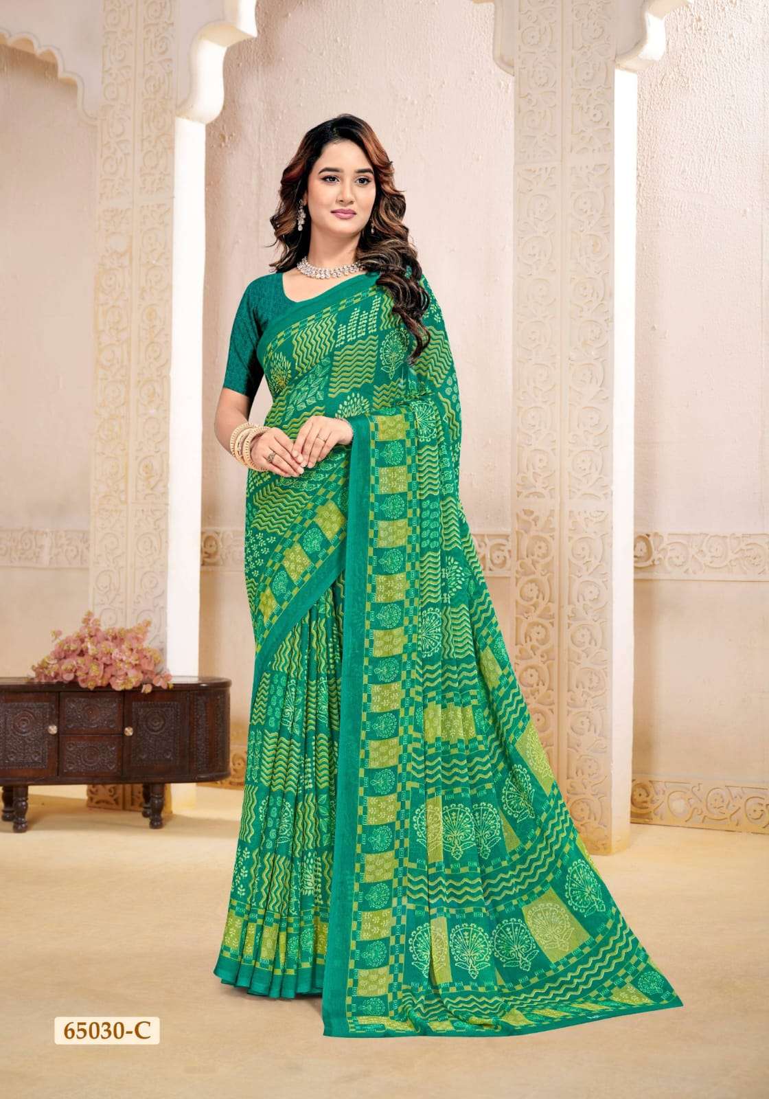 Ruchi Saree Super Star Chiffon Vol 263 Chiffon Saree Wholesale - Amrah Wholesale