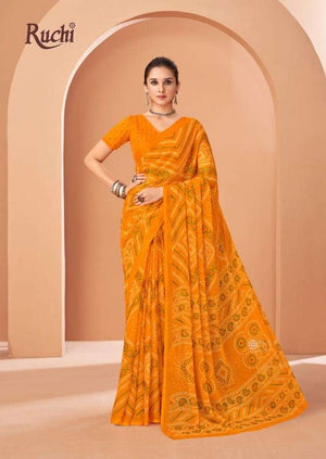 Ruchi Saree Super Star Vol Chiffon 195 Saree