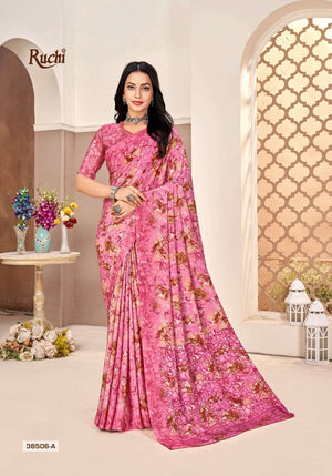 Ruchi Saree Vedanta Silk Crepe Silk Saree