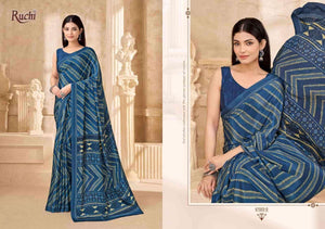 Ruchi Saree Vedanta Silk Vol 54 Silk Crape Saree