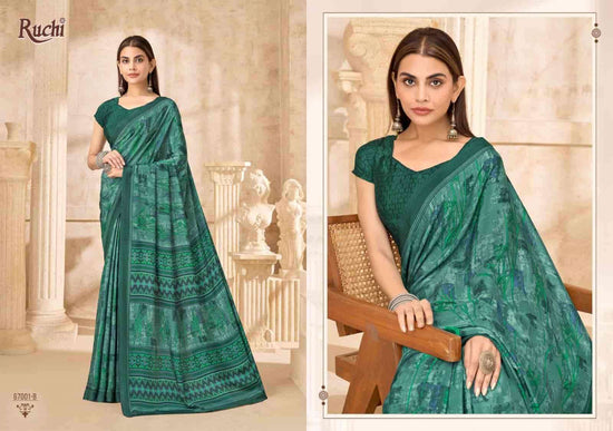 Ruchi Saree Vedanta Silk Vol 54 Silk Crape Saree