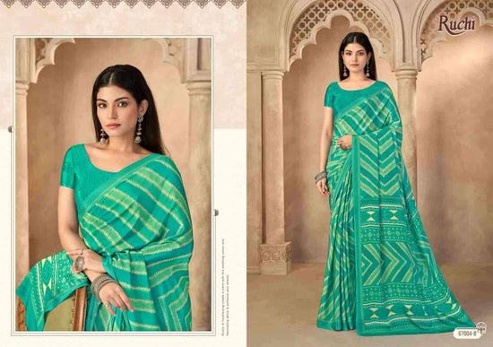 Ruchi Saree Vedanta Silk Vol 55 Premium Silk Crape Saree