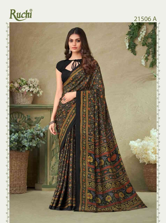 Ruchi Saree Vivanta Silk 16th Edition Crepe Silk Saree Collection - Amrah Wholesale