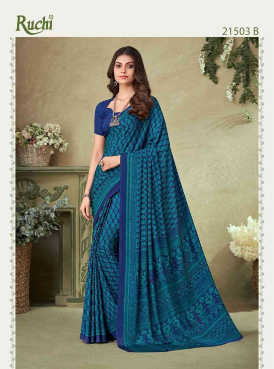 Ruchi Saree Vivanta Silk 16th Edition Crepe Silk Saree Collection - Amrah Wholesale