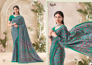 Ruchi Saree Vivanta Silk Vol 35 Premium Silk Crepe Saree Collection - Amrah Wholesale
