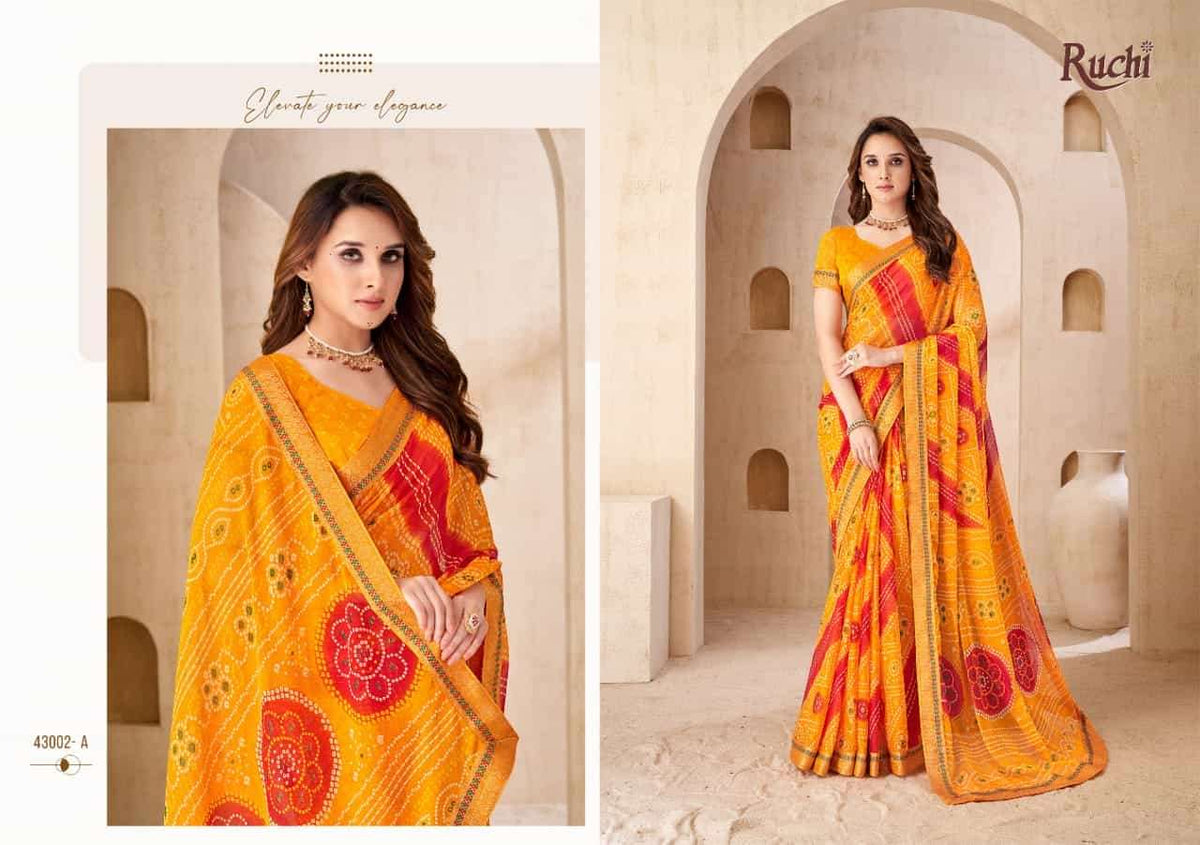 Ruchi Saree Savera Hit Designs Fancy Saree Collection