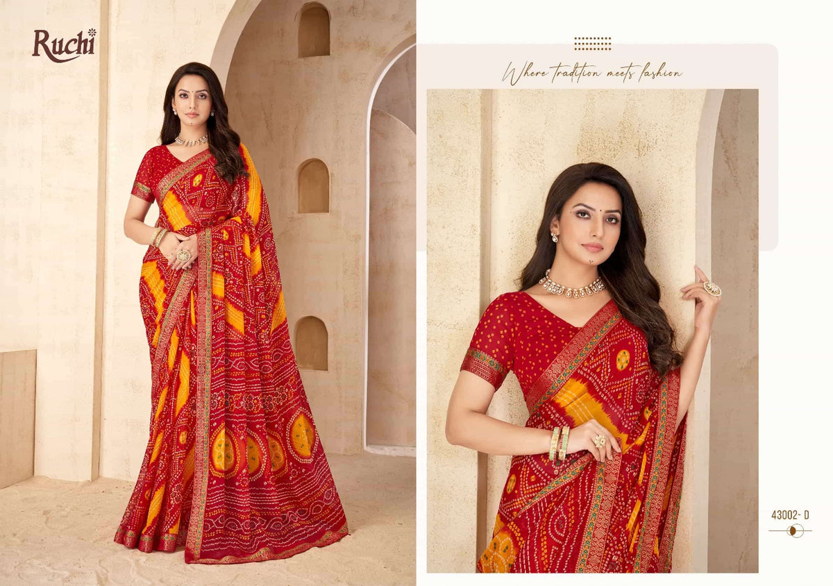 Ruchi Saree Savera Hit Designs Fancy Saree Collection